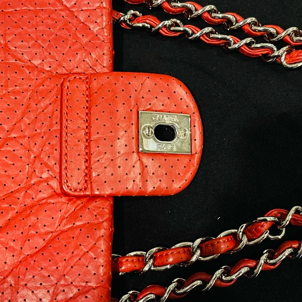 Authentic Chanel Rectangular Flap Shoulder Bag - image 5